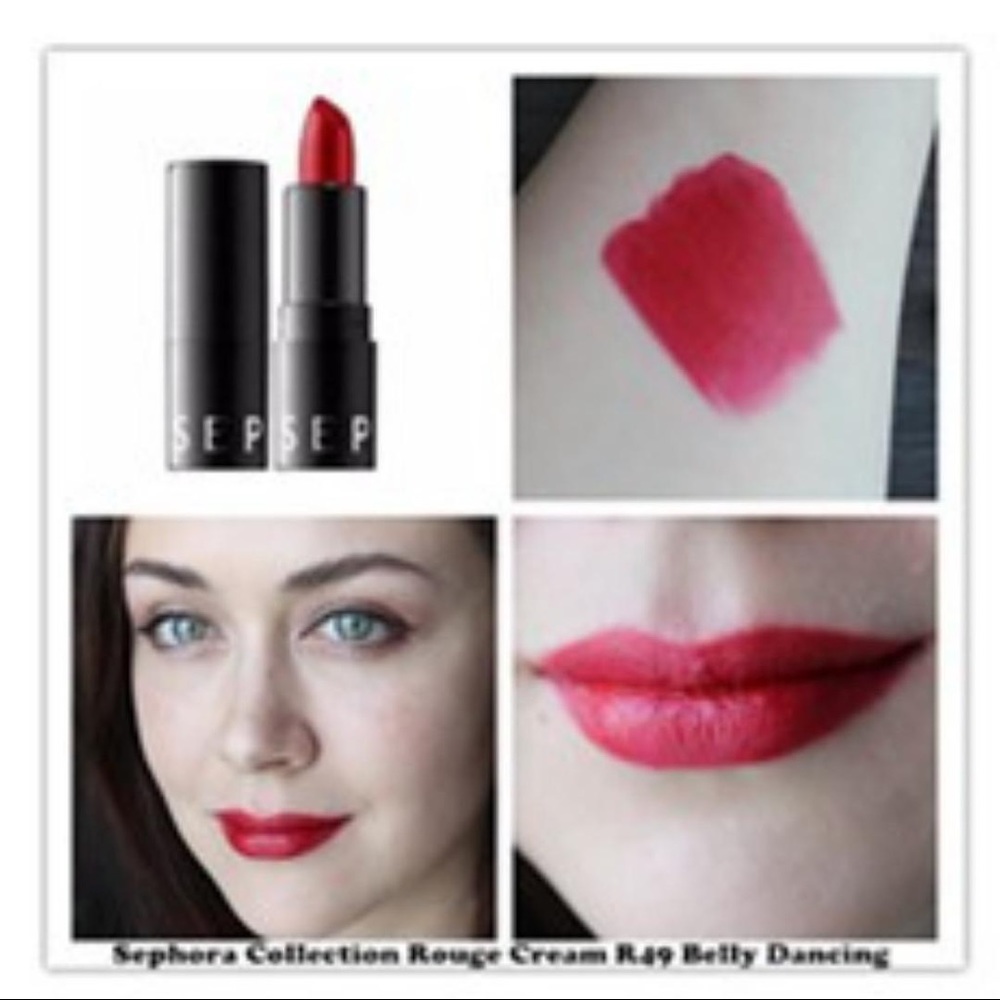 Sephora Rouge Cream Red Lipstick Mini